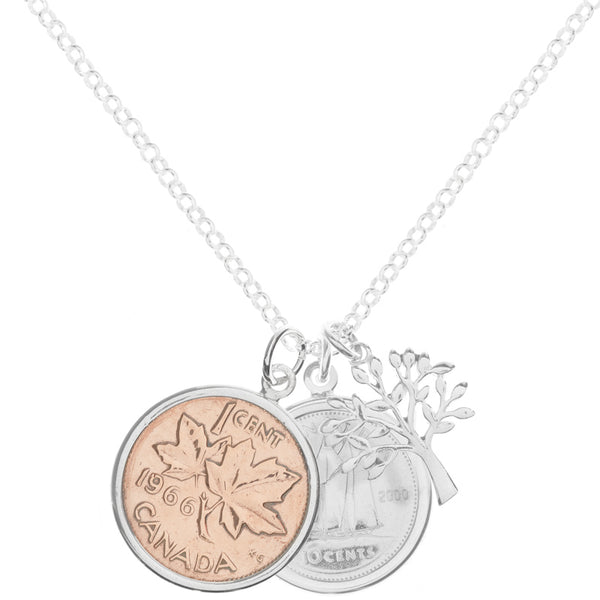 canadian penny necklace