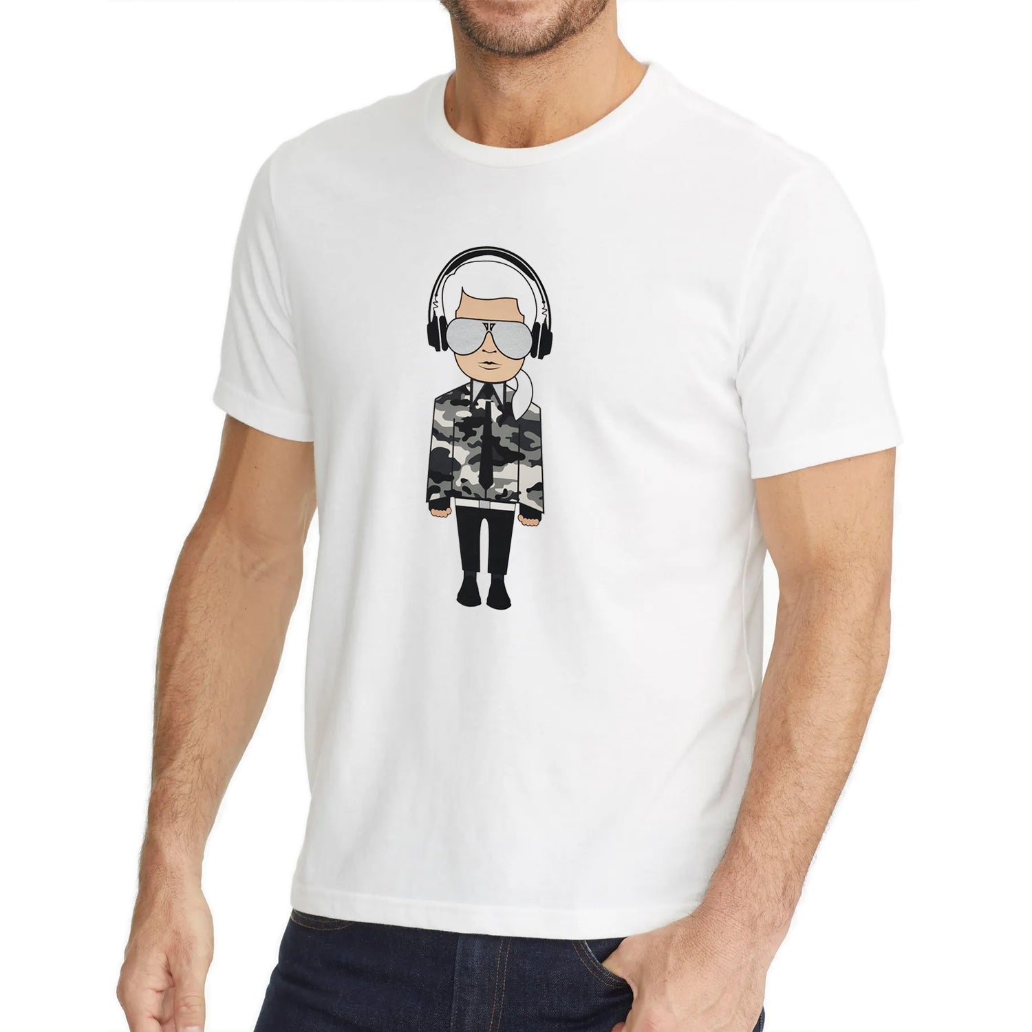 Karl Lagerfeld Men's T-Shirt KL01 Soleil
