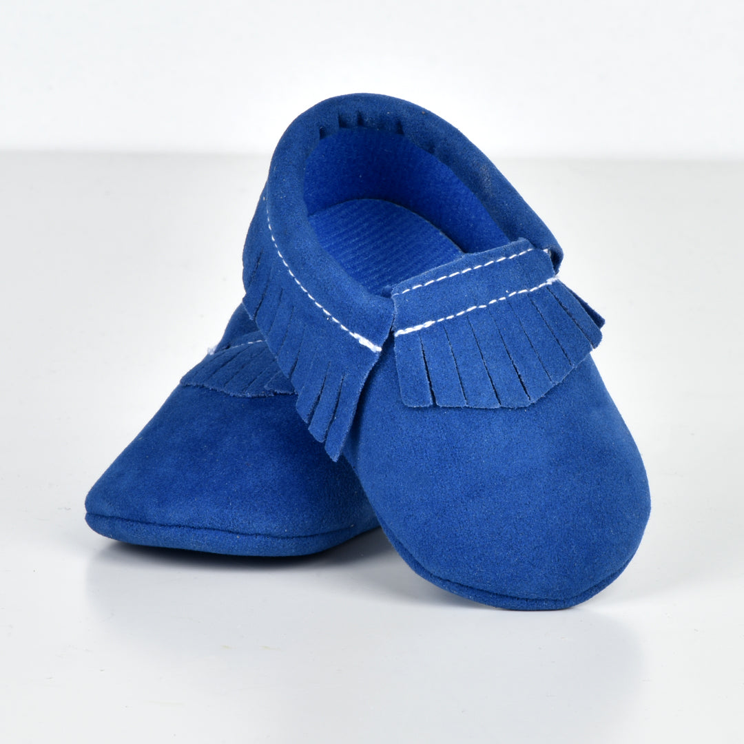 suede baby moccasins