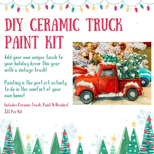 DIY Painted Glass Holiday Edition Painting Kit, Art Cellar Houston