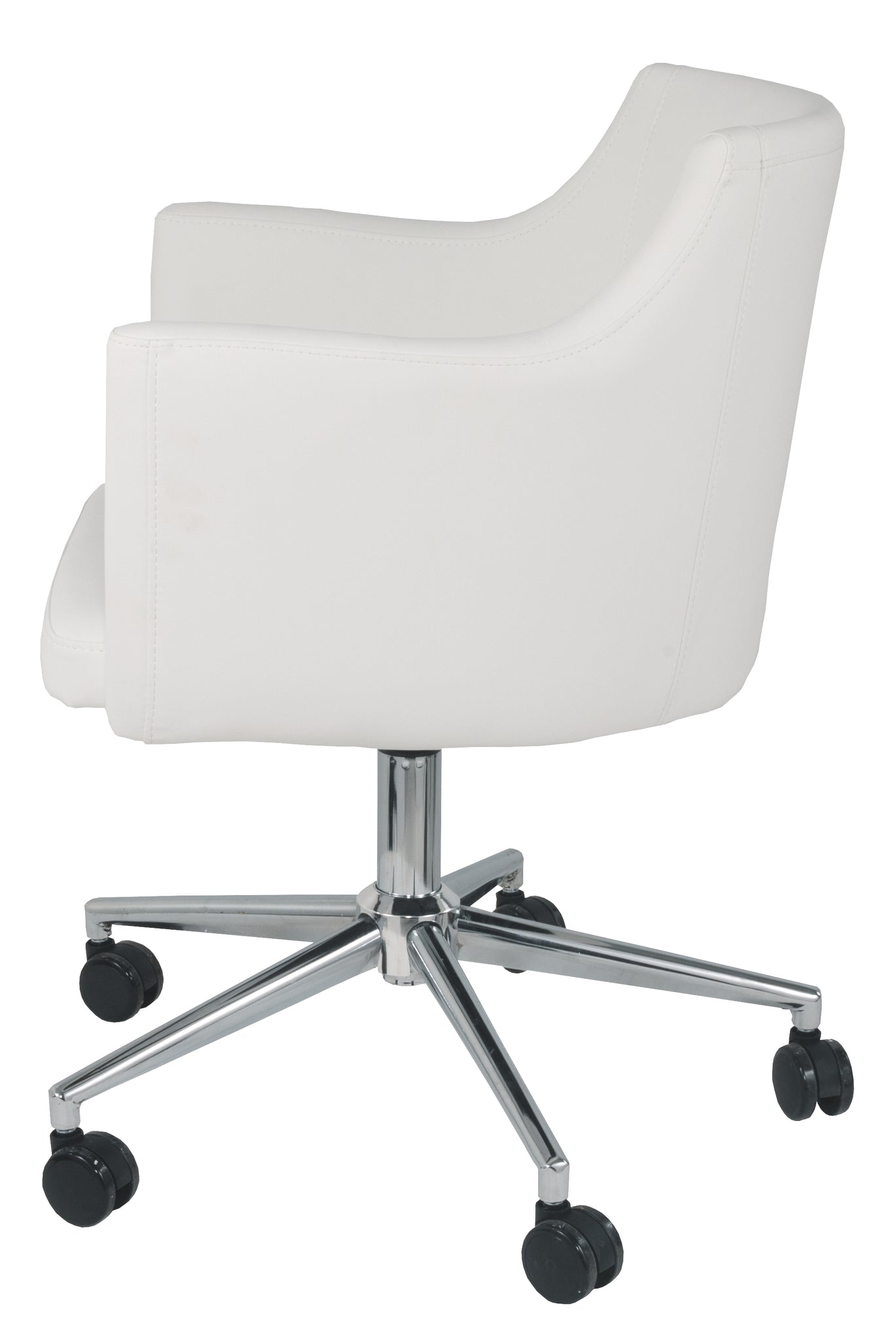 Baraga Home Office Desk Chair White