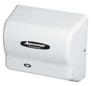 Hand Dryer - White ABS Auto Universal Voltage