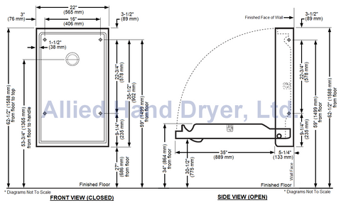 Koala Kare® KB111-SSWM Exploded View