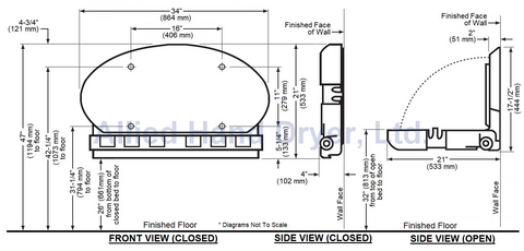 Koala Kare® KB208-01 Exploded View