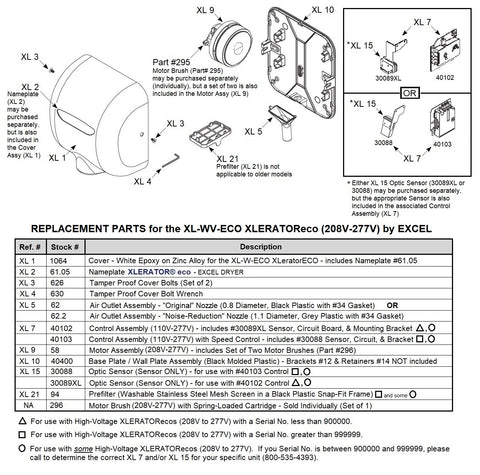 Replacement Parts