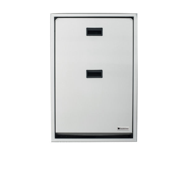 in cabinet mounted stainless steel s/s