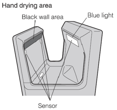 Mitsubishi Jet Towel White SLIM JT-SB116JH2-W-NA Hand Dryer (9th