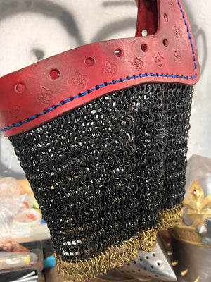 Royal chain mail for bacinet - Master Uley - Chain Mail Gloves