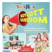 Toys R Us Canada Boycott Boredom campaign