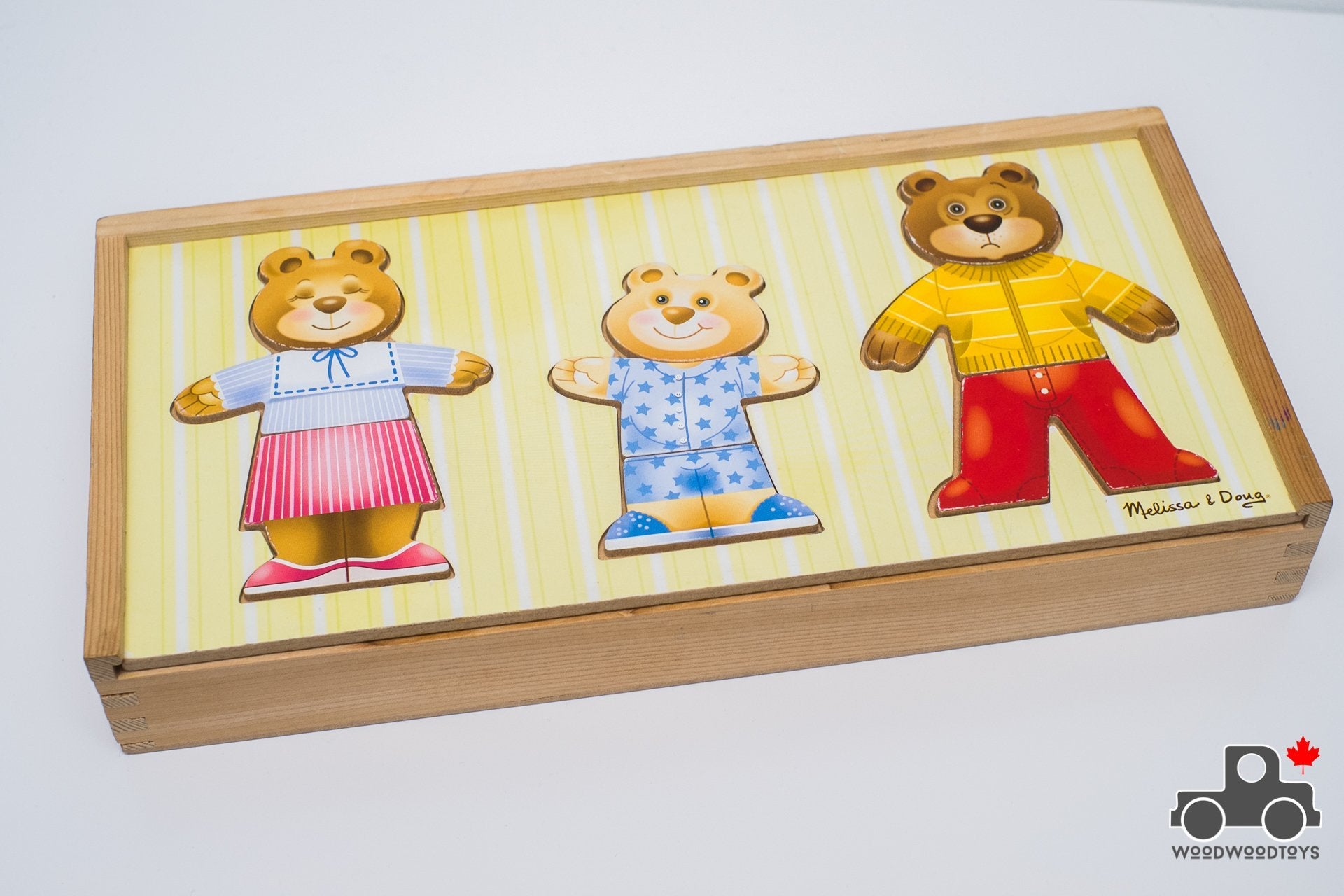 melissa and doug bear family dress up