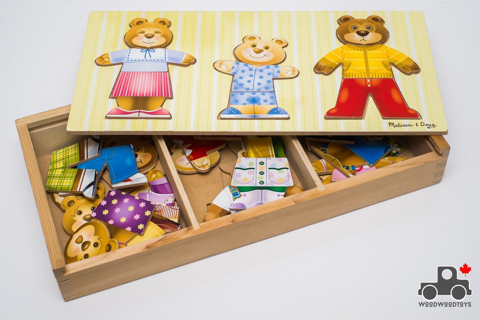 melissa and doug bear family dress up