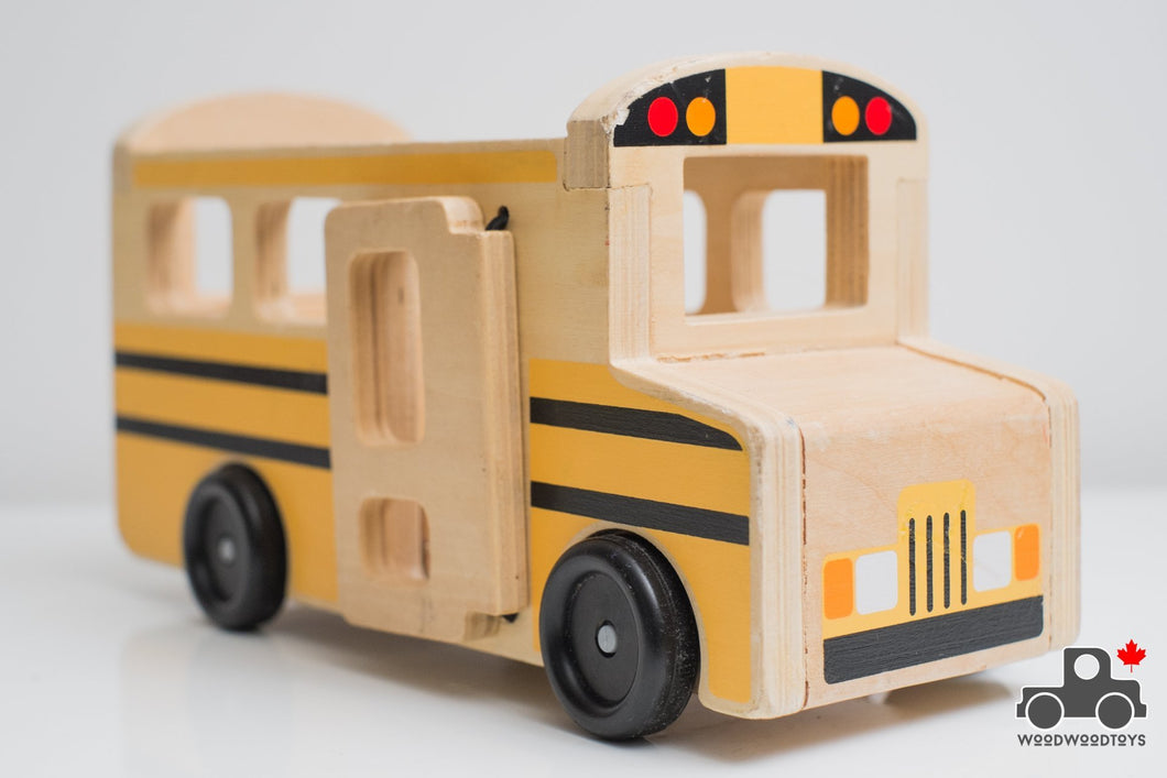 melissa and doug wooden school bus