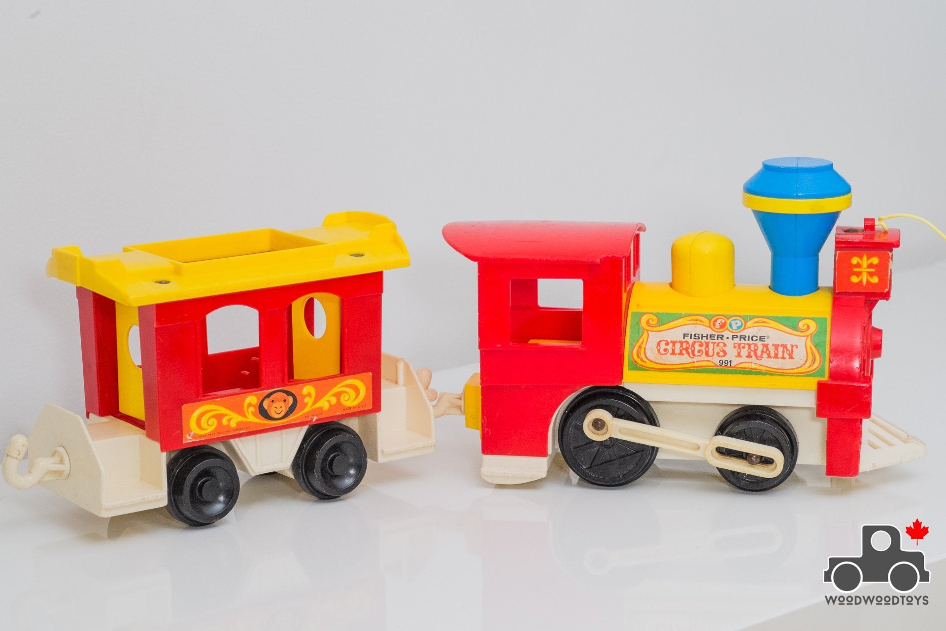 fisher price vintage circus train