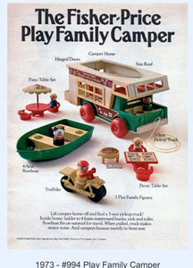 fisher price camper van vintage