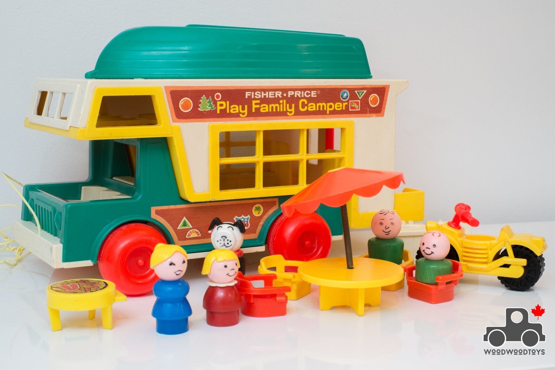 fisher price play family camper