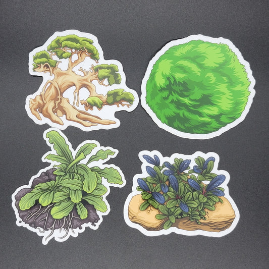 5 Pack Frog Stickers