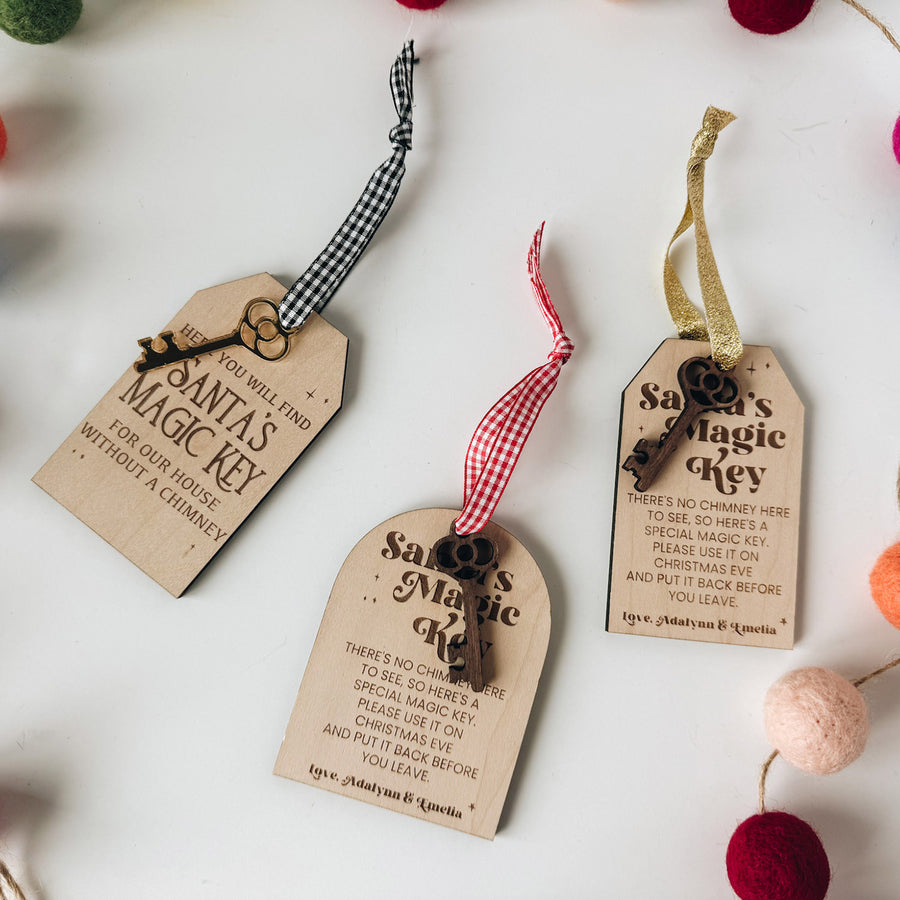 Santa's Magic Key Ornament - DIY Instructions and FREE Printable! - Rustic  Orchard Home