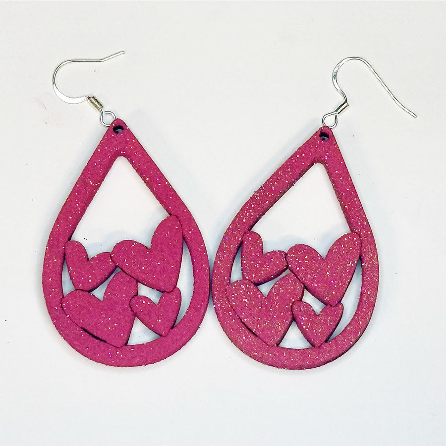 Valentine's Day Cupid Arch Earrings