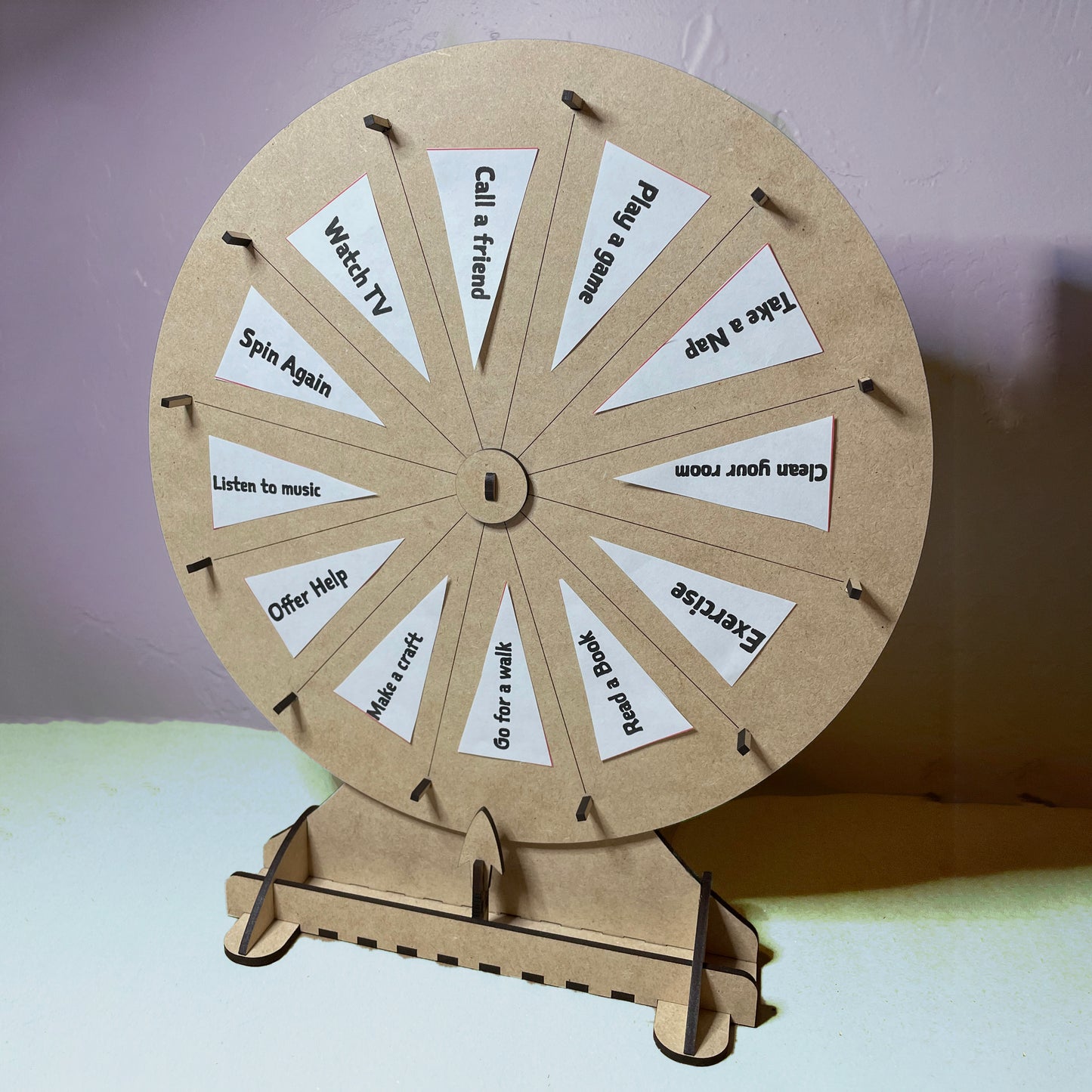 Multi Purpose Spinning Wheel Decision Maker