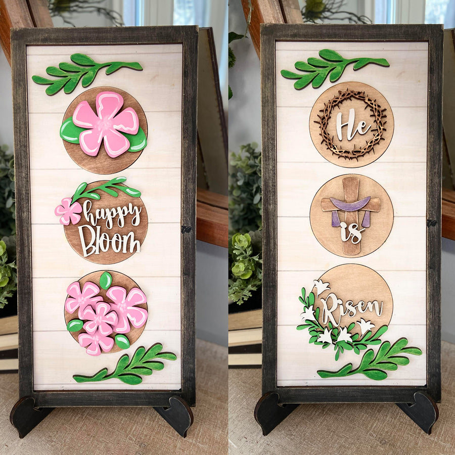 Sign Easel with or without Florals Cookie Cutters – Maisonscustomcutters