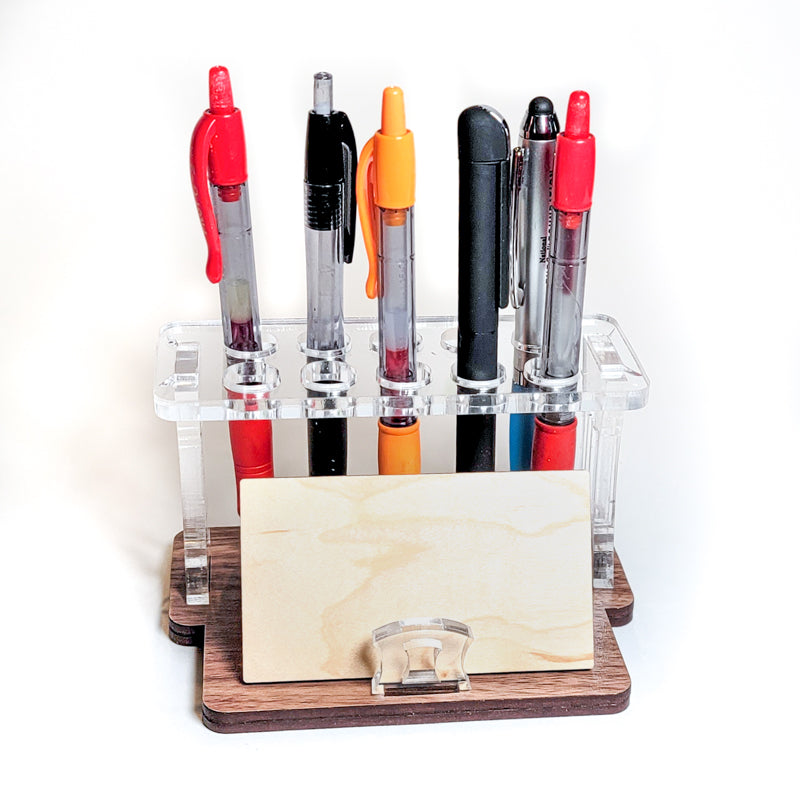 Desktop Upright Pen Holder – Glowforge Shop