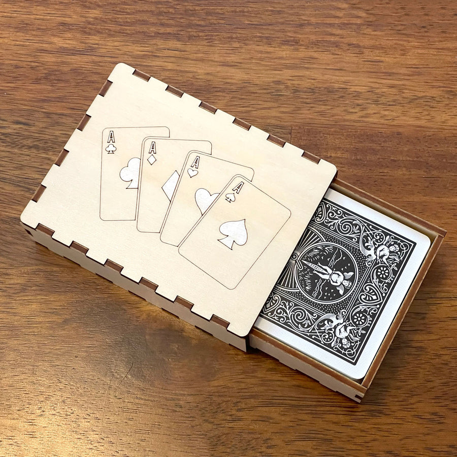 Customizable Playing Card Box – Glowforge Shop