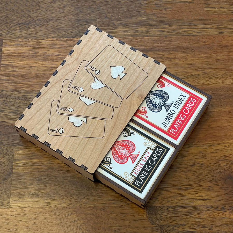 Customizable Playing Card Box – Glowforge Shop