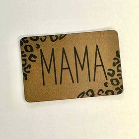 Mama & Mini Cheetah Personalized Leather Patch Stocking Hat Set I Leather  Patch Beanie I Leather Patch Ladies Winter Hat I Personalized Hat – Shop  Iowa