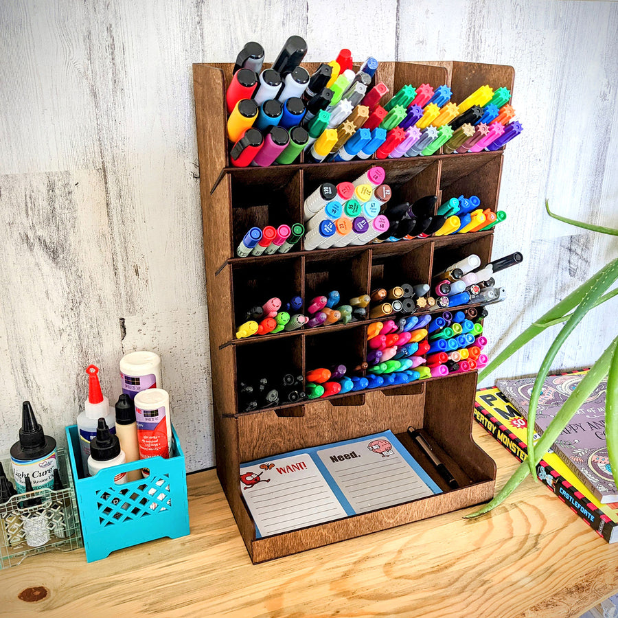 Modular Everyday Pen Organizer - Medium – Glowforge Shop