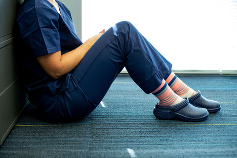 coral compression socks for nurses