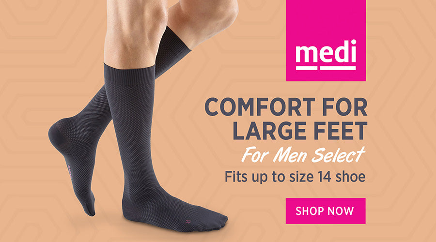 
        
          Men's Compression Socks for Big Feet
        
      