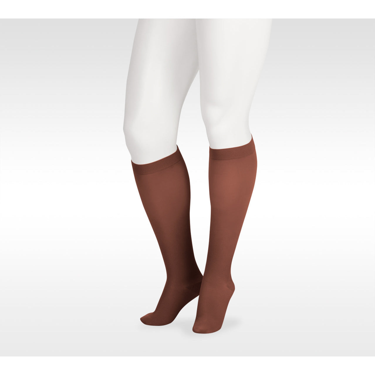 Knee-high Compression Stockings, Cinnamon  Juzo Compression Socks —  Compression Care Center