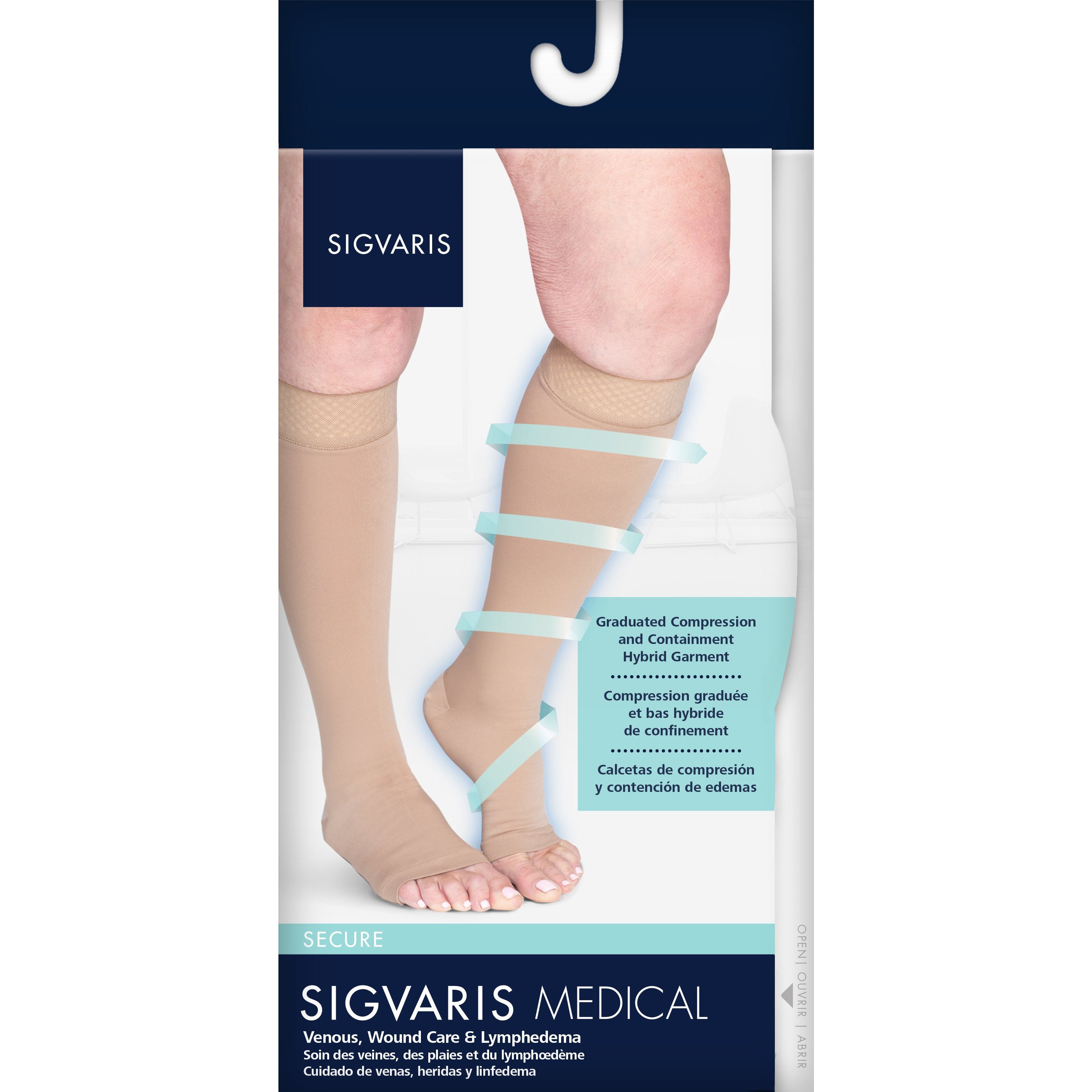 Sigvaris Secure Armsleeve 20-30 mmHg – Compression Store