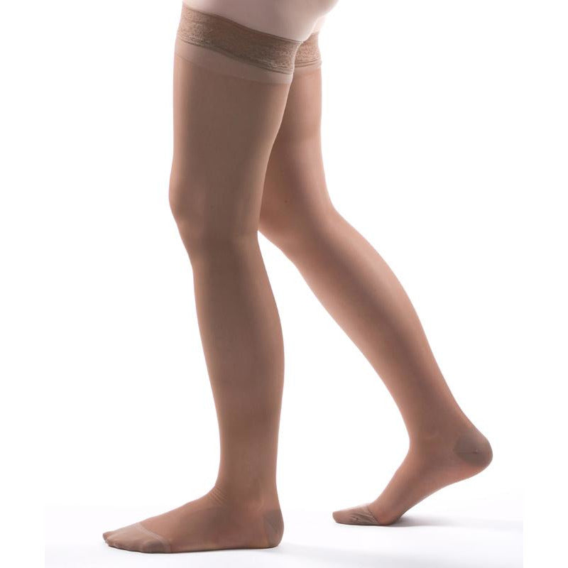 Mediven Comfort Thigh High 20-30 mmHg w/ Beaded Silicone Top Band
