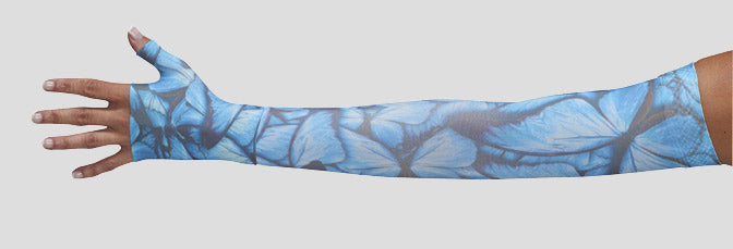 Juzo Butterfly Morpho Blue Armsleeve