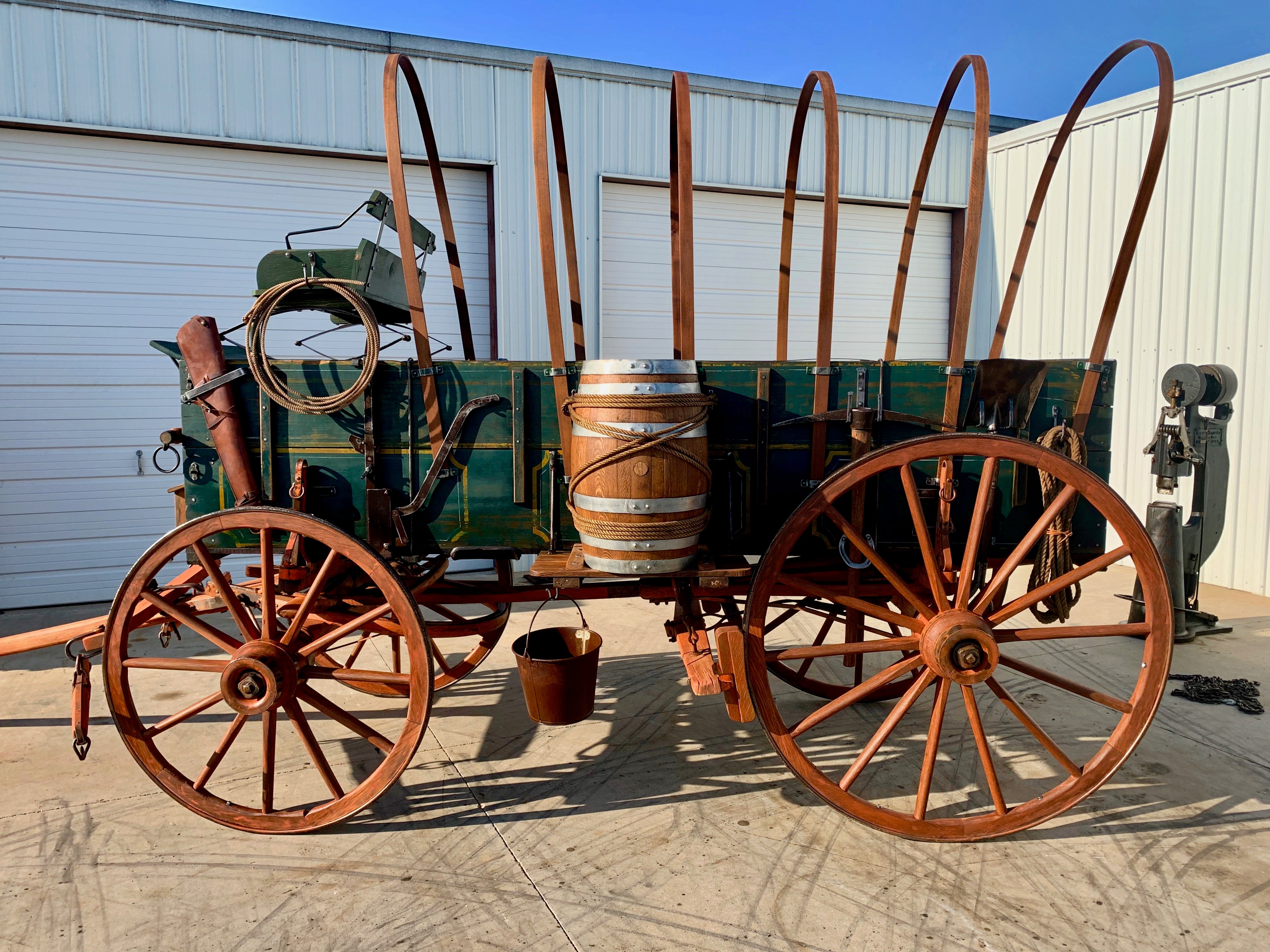 SOLD-Mitchell Chuck Wagon – Doyle's Wagons