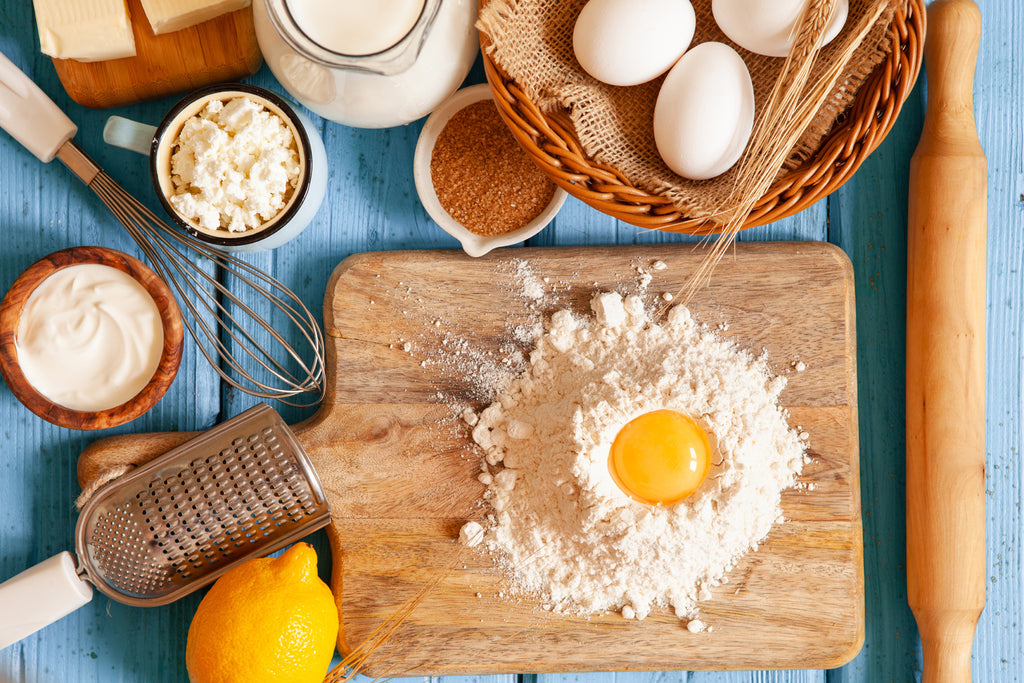 baking with eggs