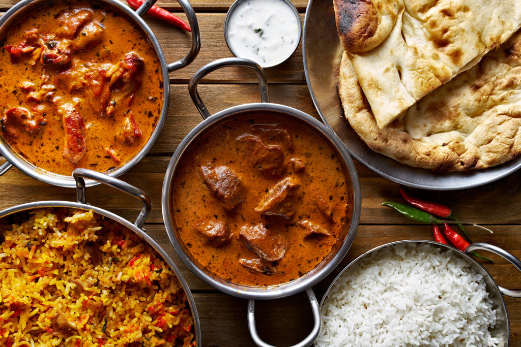 foods from the balti cuisine