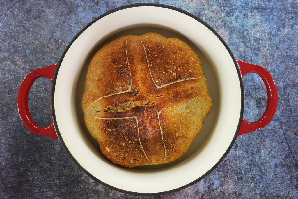Easy Homemade Sourdough Bread – Crucible Cookware