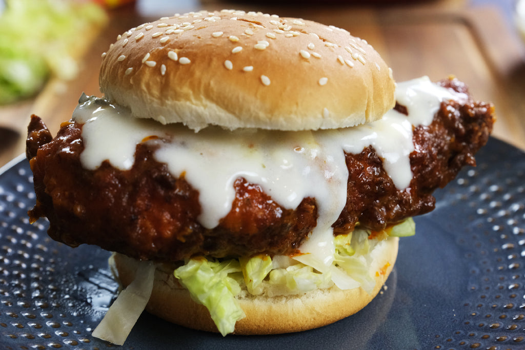 Buffalo Chicken Burger Recipe