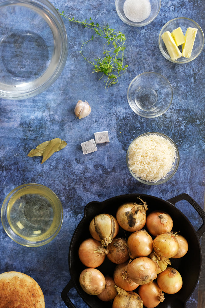 ingredients for french onion soup