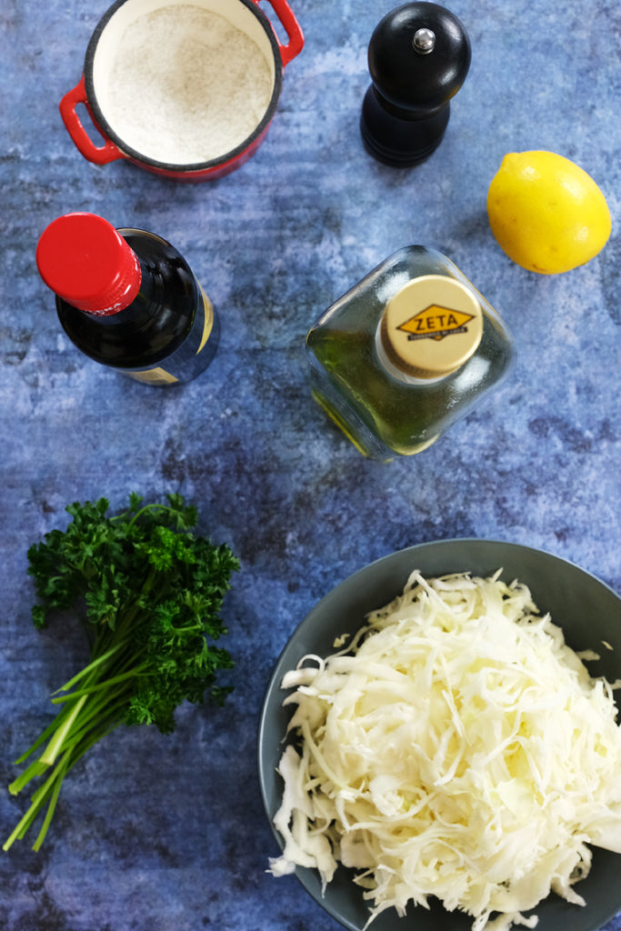 ingredients for cabbage salad recipe