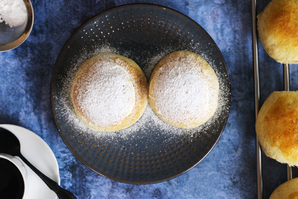 semlor from the top