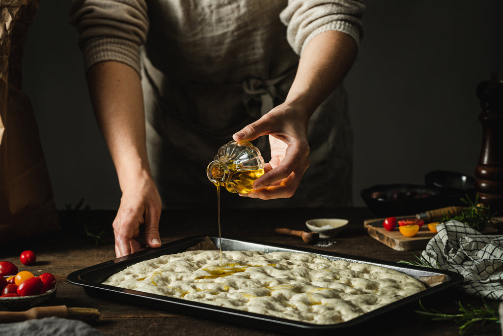 Making Focaccia