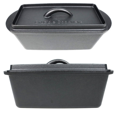 Buy wholesale Cast Iron Bread Pan Dutch oven with Lid – Oven Safe Form for  Baking, Artisan Bread Kit - Loaf Pan