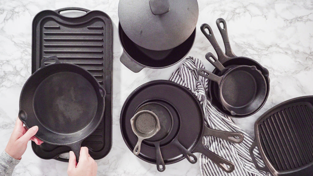 kitchen essentials in cast iron