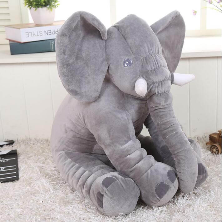 infant elephant pillow