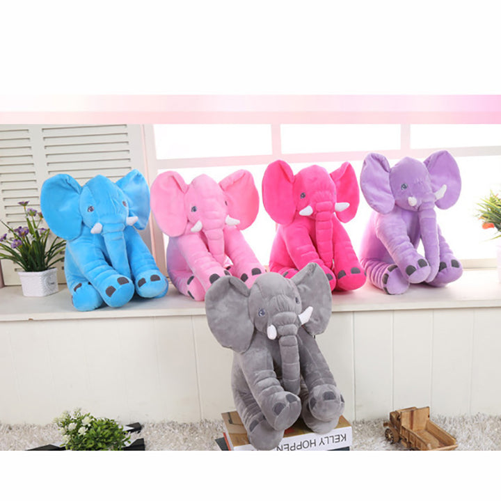 baby crib plush elephant