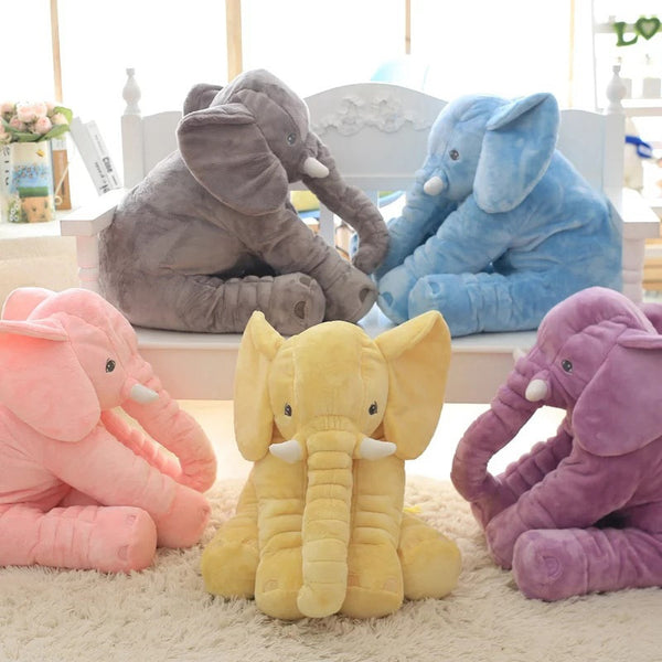 stuffed elephant pillow