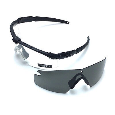 Oakley SI Ballistic M Frame  Strike Array - Matte Frame, Clear and Grey  Lenses - 11-138 | Tactical Sports Gear